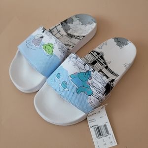Adidas X Disney Pixar Monsters Inc Adilette Lite Slides